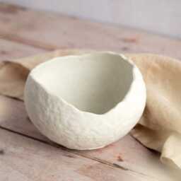 Abstract Style Concrete Bowl - thumbnail 3