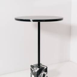 Side Table Marble Black Marquinia - In - thumbnail 4