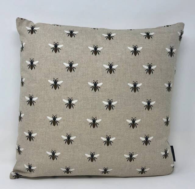 Bee Cushion Cover, Bumble Cushion, Home Decor, Gift For Her, Lover Women - image 1