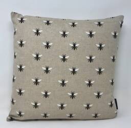 Bee Cushion Cover, Bumble Cushion, Home Decor, Gift For Her, Lover Women - thumbnail 1