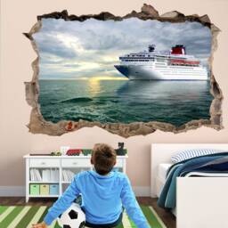 Cruise Ship Ocean Liner Wall Decal Sticker Mural Poster Print Art Home Office Decor Fp14 - thumbnail 1