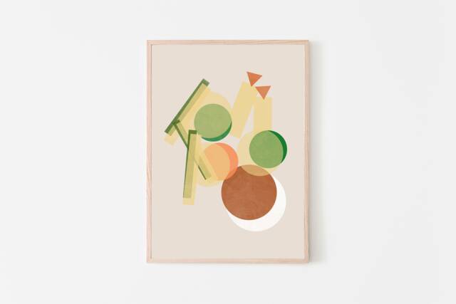 Tempura Art, Japanese Food Modern Giclee Print, Fine Art Paper Home & Kitchen Decor For The Lover - image 1