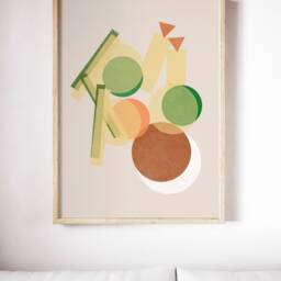 Tempura Art, Japanese Food Modern Giclee Print, Fine Art Paper Home & Kitchen Decor For The Lover - thumbnail 2