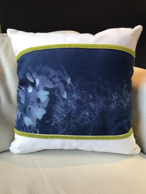Cyanotype Pillow - image 1