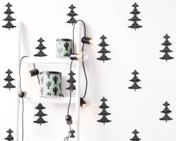 Tree Wall Decals - Woodland Nursery Decor, Kids Room Decals, Gift For Kids, Decal, Forest Baby Sticker - thumbnail 1