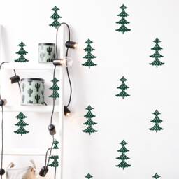 Tree Wall Decals - Woodland Nursery Decor, Kids Room Decals, Gift For Kids, Decal, Forest Baby Sticker - thumbnail 3