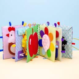 Felt Quiet Book Sensory Montessori Toy For Toddlers - thumbnail 2