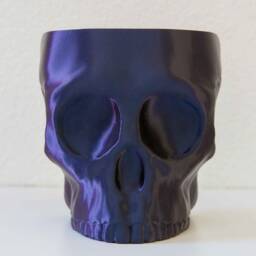 Skull Wall Planter - Unique Design Home Decor - thumbnail 3