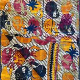 Vintage Embroidery Suzani Handmade Elegant Sofa Bed Throw - Quirky Colours Spring Pink Multi - thumbnail 3