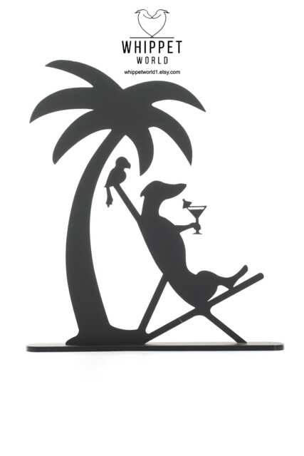 Dachshund Holiday Silhouette Laser-Cut Dog Lover Gift - image 1