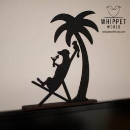 Dachshund Holiday Silhouette Laser-Cut Dog Lover Gift - thumbnail 2
