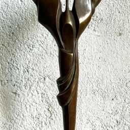 Triumph/Nike, 31/14/6cm, Limited Edition ??riginal Bronze Sculpture, Stoycho Nikiforov - thumbnail 4