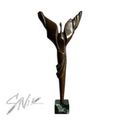 Triumph/Nike, 31/14/6cm, Limited Edition ??riginal Bronze Sculpture, Stoycho Nikiforov