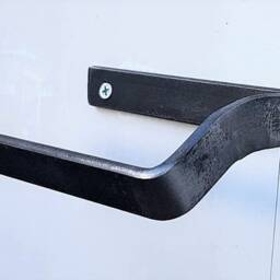 Toilet Roll Holder Industrial Style Wrought Iron - thumbnail 2