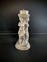 Greek Goddess T Light Holder- Greek Lady Ornament - Candle Fragrance -Handmade