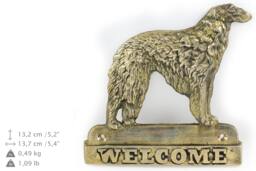Borzoi, Dog Welcome, Hanging Decoration, Limited Edition, Artdog