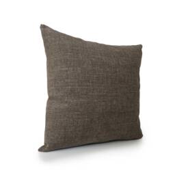 Light Brown-Taupe Decorative Throw Pillow Cover, Cushion Covers, Pillowcase, Accent Pillows, Toss Pillow, Couch Decor, Denim Textured Cotton - thumbnail 2