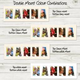 Nanna Photo Frame Custom Word Name Display, UK Made Gift - thumbnail 2