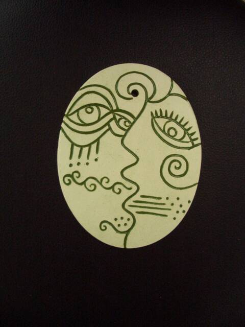 Querie - Picasso Style Wall Art Ceramic Decor - image 1