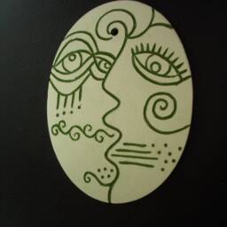 Querie - Picasso Style Wall Art Ceramic Decor - thumbnail 2