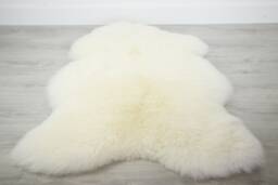 Genuine Sheepskin Rug Creamy White Real Rugs - thumbnail 1