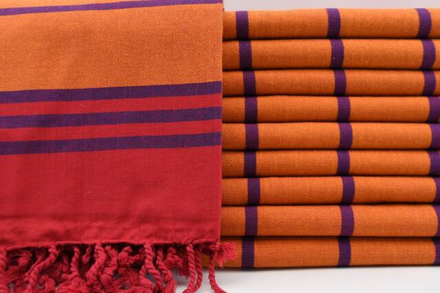 "Sofa Cower, Turkish Towel, Peshtemal Towel, Turkish Peshtemal, 33""x70" - image 1
