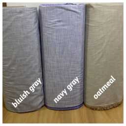 Linen Cotton Blend Duvet Cover, Xl Queen/King, Blue Pink Mint - thumbnail 4