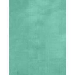 Hand Block Printed Sea Green Cotton Rug, Flatweave Runner - thumbnail 3