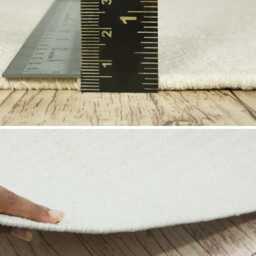 Hand Block Printed Sea Green Cotton Rug, Flatweave Runner - thumbnail 4