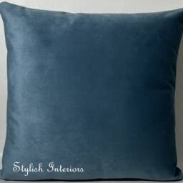 Hi-Quality Handmade Plush Velvet Reversible Cushions With Pad Insert - thumbnail 3