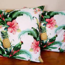 Outdoor Lumbar Pillow Cover, Cover Only, Any Size, Decorative Cushions, Tropical Pillow, Tommy Bahama, Scatter Cushions - thumbnail 4