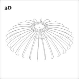 Hooks Lamp - Laser Cut, Cnc File, Dxf, Cdr - thumbnail 2