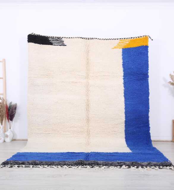 Custom Moroccan Rug, Wool Rug, Berber Beni Morrocan Authentic Beni Ouarain Rug - image 1