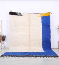 Custom Moroccan Rug, Wool Rug, Berber Beni Morrocan Authentic Beni Ouarain Rug - thumbnail 1