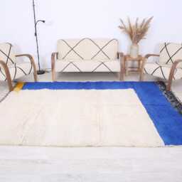 Custom Moroccan Rug, Wool Rug, Berber Beni Morrocan Authentic Beni Ouarain Rug - thumbnail 4