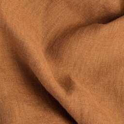 Cinnamon Linen Fitted Sheet - Soft Bedding Queen King Deep Pocket Bed Stonewashed Thermoregulating Oeko European - thumbnail 2