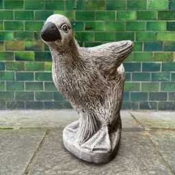 Concrete Goose Sculpture Outdoor Duck Statue Stone Bird Decoration Handmade Ornament Duck Lover Gift Yard Art - thumbnail 4