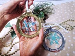 Personalised Christmas Tree Bauble