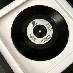 Dire Straits - Sultans Of Swing Framed 7 Inch Vinyl Record Music Wall Art Gift - thumbnail 2