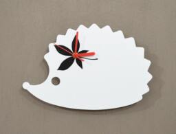 Hedgehog Silhouette - Wall Clock