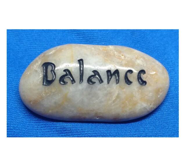 "Talistone Words ""Balance"