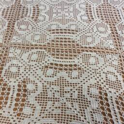 Floral Handmade Crochet Bedspread - thumbnail 2