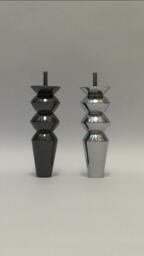"Sofa Leg Replacement, Aluminum, 5"", 5 7/8"", 7 /8" - thumbnail 1