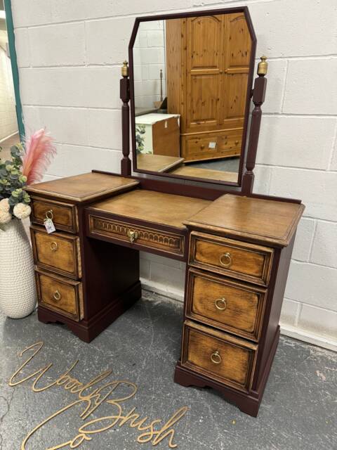 Beautiful Painted Old Charm Dressing Table - image 1
