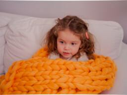 Chunky Knit Merino Wool Blanket, Bulky Throw, Gift For Her