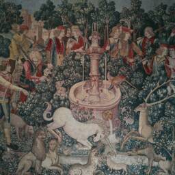 "Unicorn Tapestry Medieval ""Hunt Of The Unicorn"
