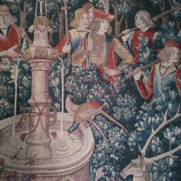 "Unicorn Tapestry Medieval ""Hunt Of The Unicorn" - thumbnail 4