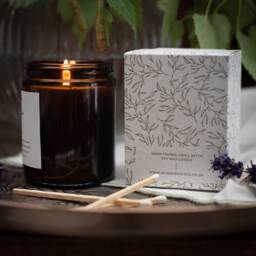 Personalised Christmas Scented Candle - Gift For Her, Couple, Wife, Grandparents, Teacher - thumbnail 3