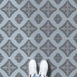 Asilah Tile Stickers, Moroccan Tile, Suitable For Wall & Floor, Waterproof, All Sizes, Modern Decor, Art Print, Pack 24, Skumvbg - thumbnail 3