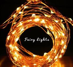 Fairy Led Copper Wire String Lights, Updated Version(Warm White, 32.8Ft, 100 Leds, Waterproof - thumbnail 3